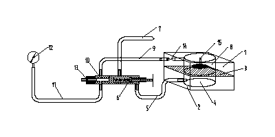 Air detector for disposable venous transfusion needles