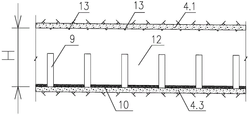 Comprehensive arrangement of combining tunnel-type nature-like fishway with fish lock and application method thereof