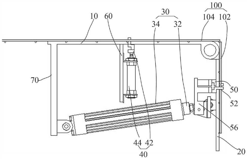 Bending device and bending machine