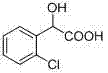 Resolution method for 2-chloromandelic acid by crystalizing diastereomeric salts
