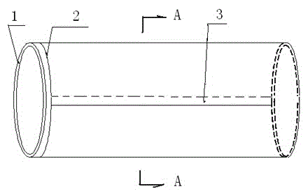 Preparation method for support-type tubular palladium membrane or palladium alloy membrane