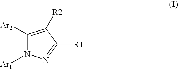 Pyrazole derivatives having a pyridazine and pyridine functionality