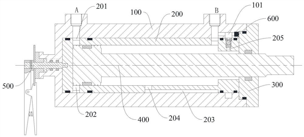 Oil cylinder