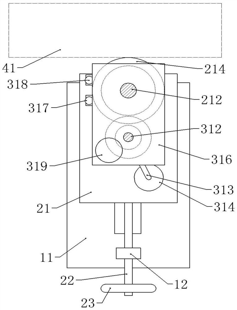 Environmental block embossing marking device