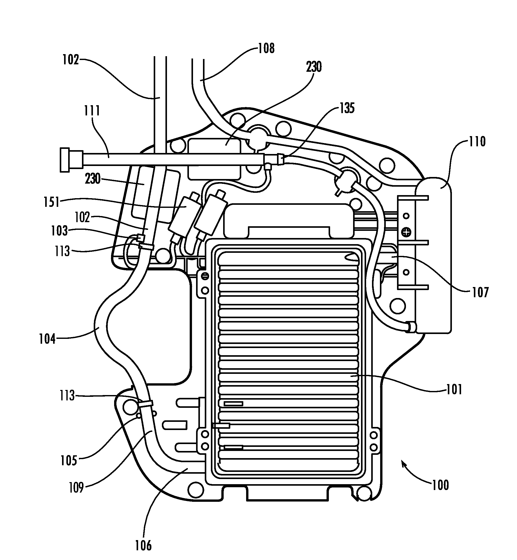 Heat Exchange System For A Pump Device