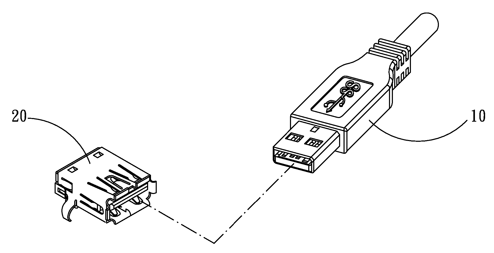 USB a-type socket