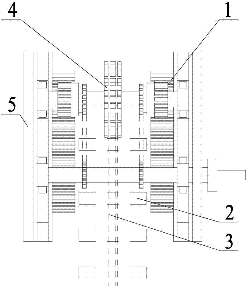 Scraper conveyor tail chain fastening device