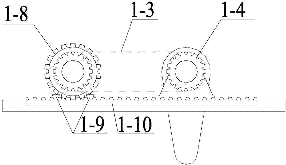 Scraper conveyor tail chain fastening device