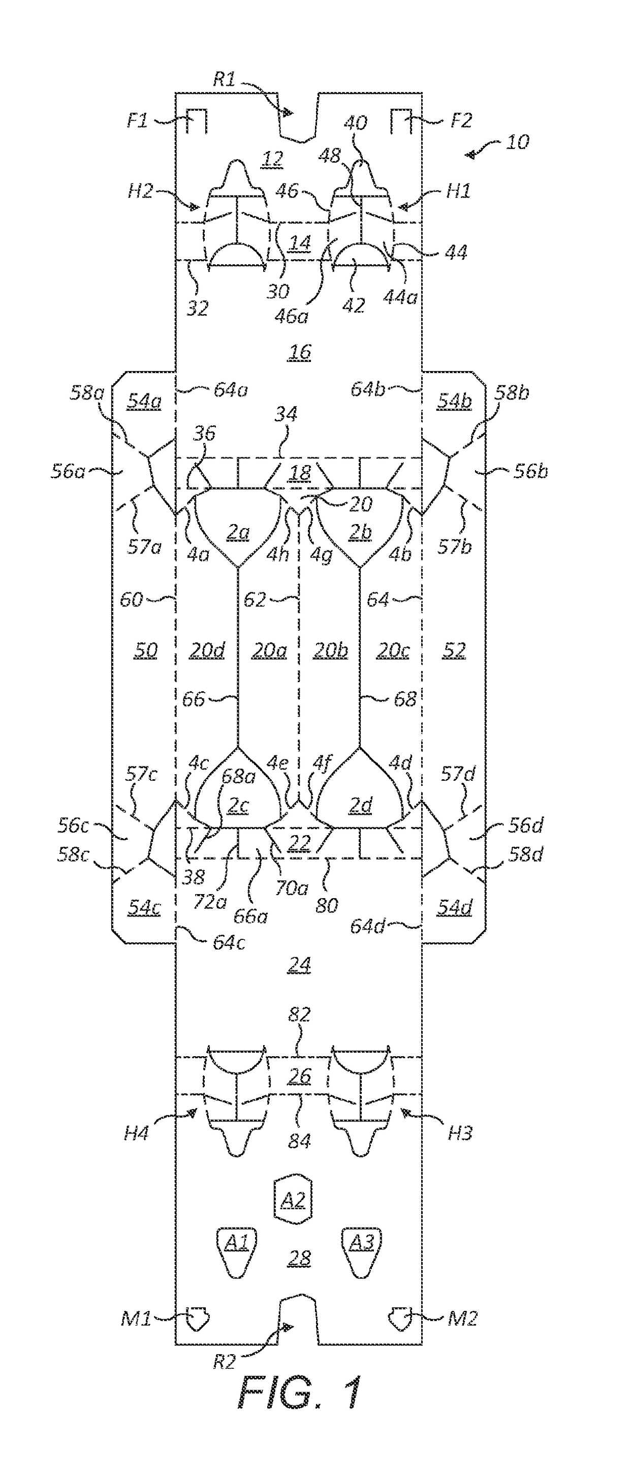 Packaging system and blanks therefor