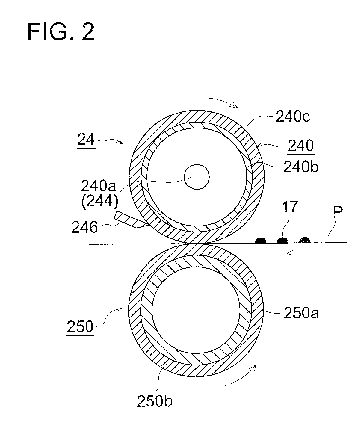 Electrostatic latent image developing toner and method of image forming