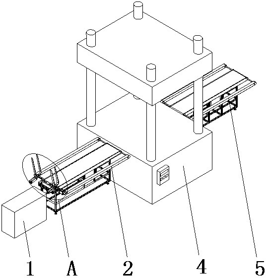 A special automation device for the door welding and flipping manipulator