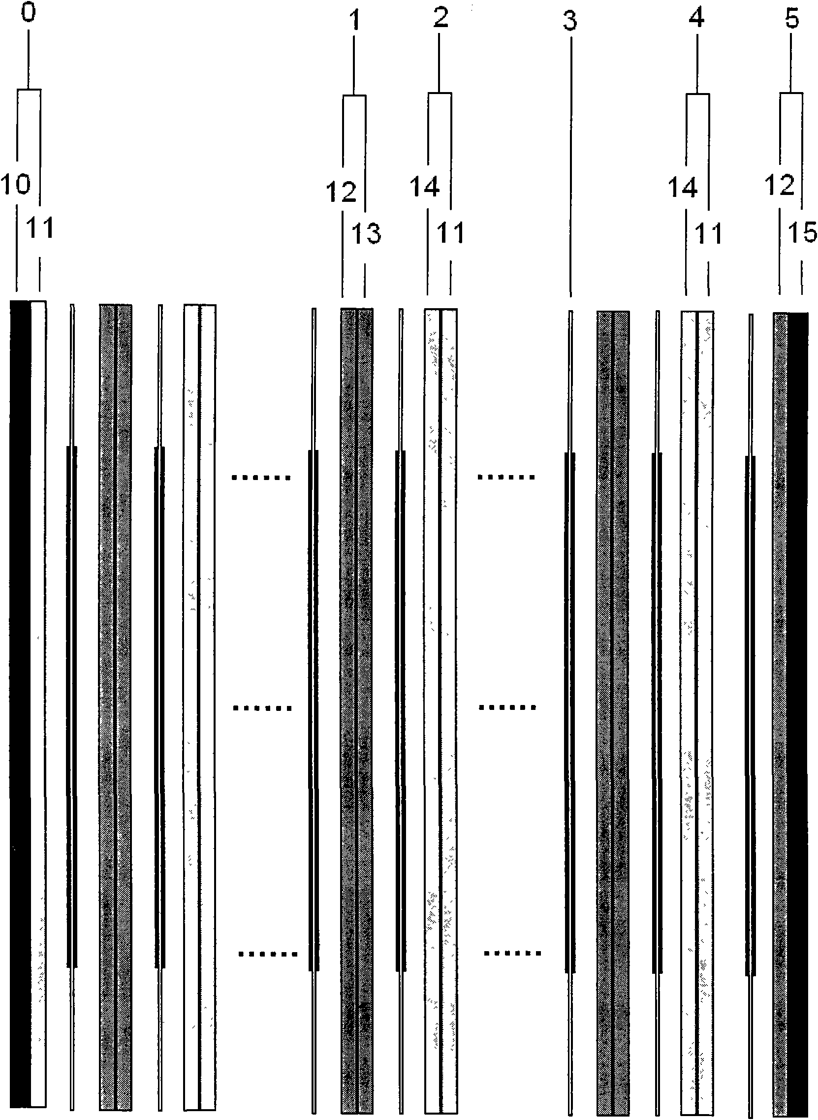 Fuel cell stack for jointly applying intraplate counter-flow flow field and interpolate counter-flow flow field