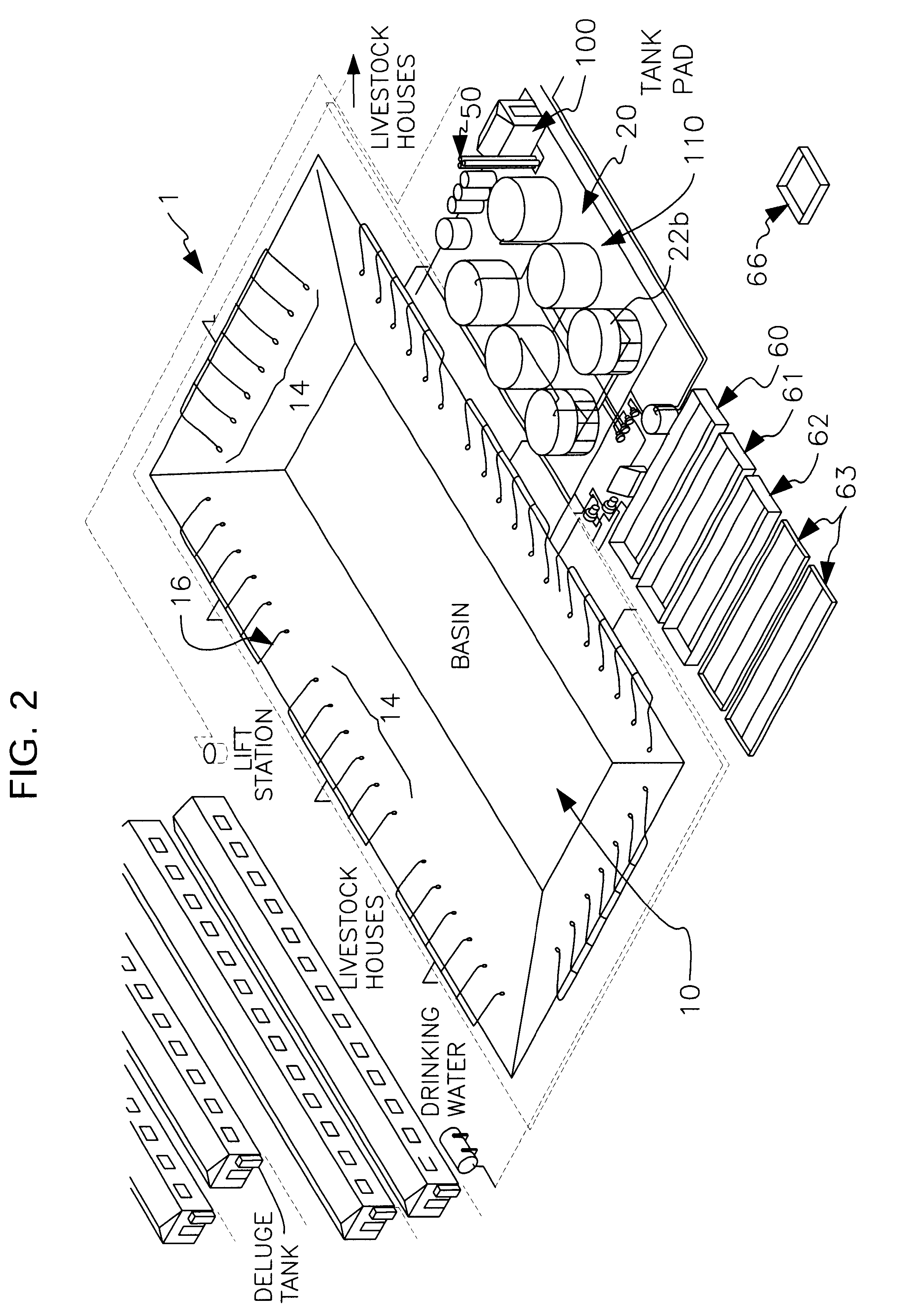 Aerobic treatment of liquids to remove nutrients and control odors