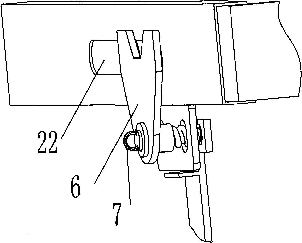 Lifter safety door