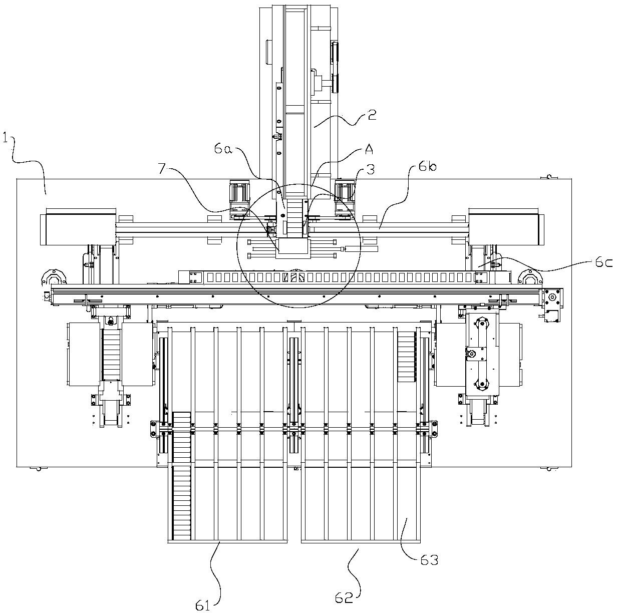 Sorting equipment for cylindrical lithium battery