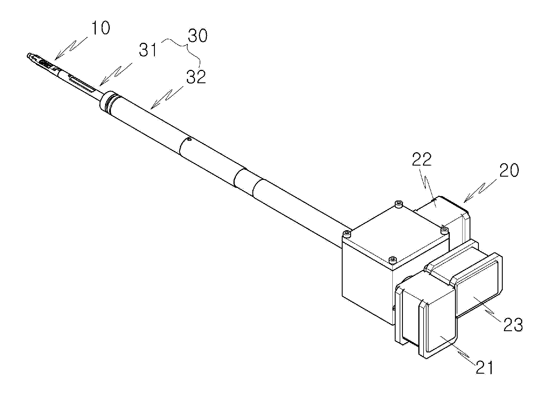 Specimen holder with 3-axis movement for tem 3D analysis