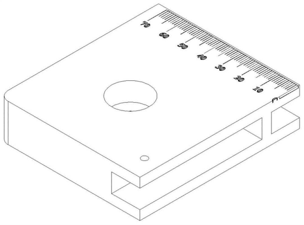 Drop hammer impact clamp with variable sample size, variable impact point and variable boundary conditions