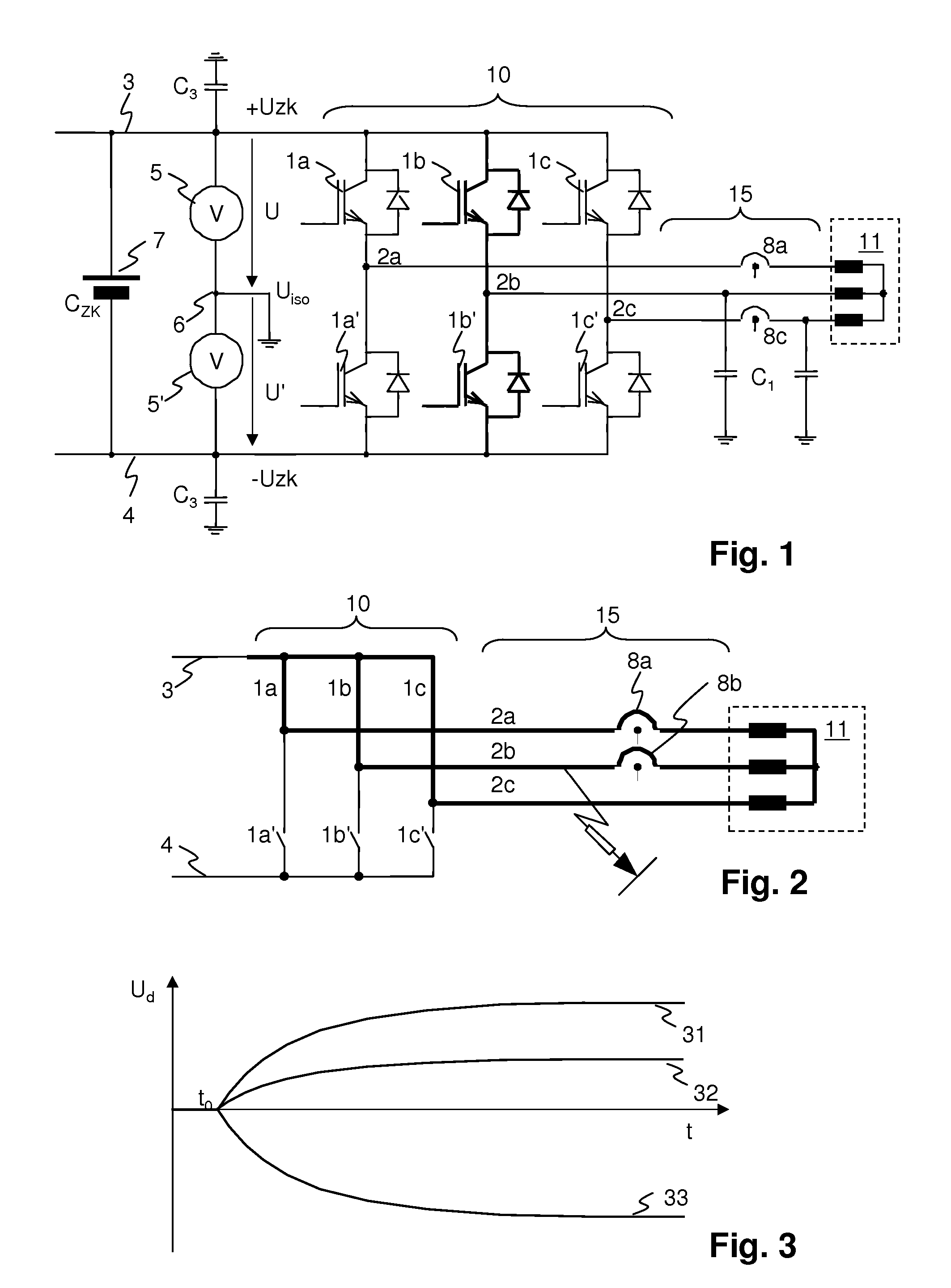Circuit arrangement and method for Insulation monitoring for inverter applications