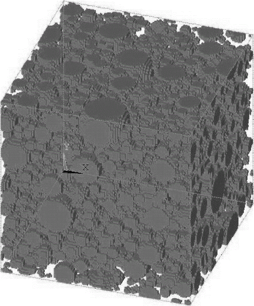 A Generation Algorithm of Microscopic Digital Model of Cement Paste