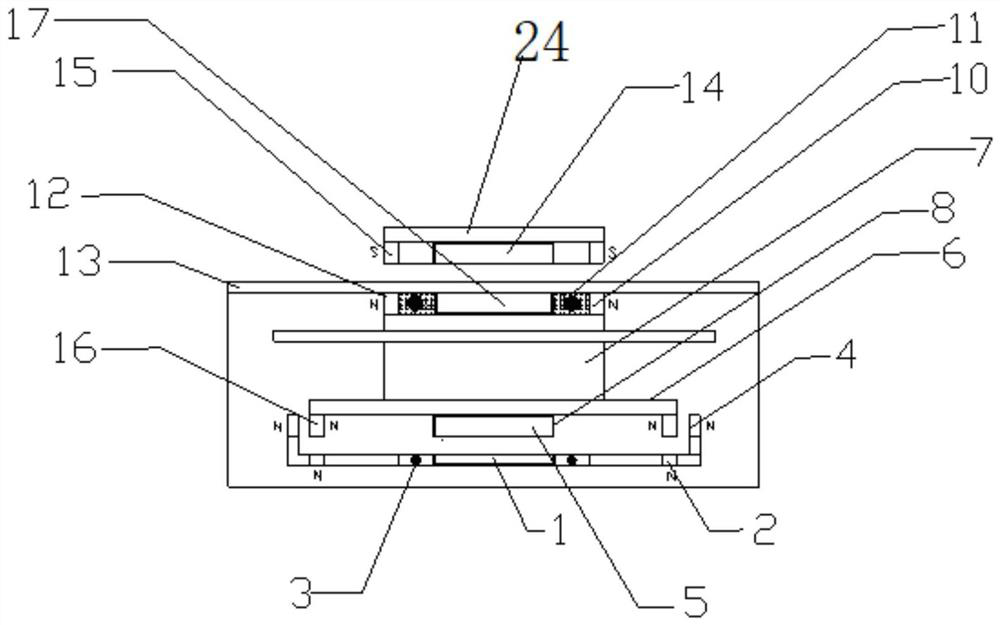 A high-speed mobile suspension wireless charging system