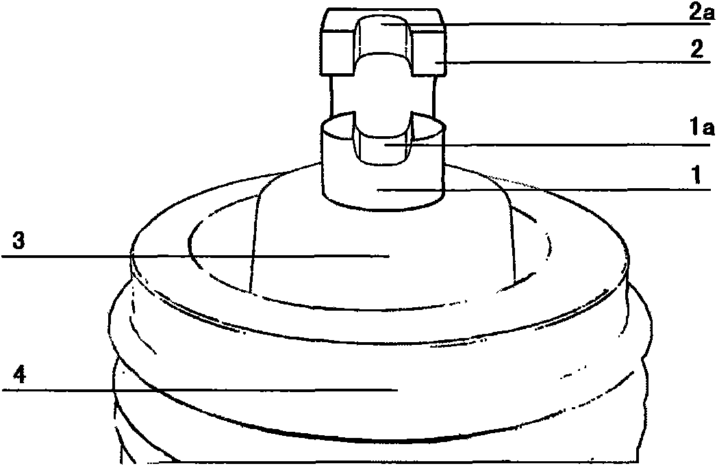 Concave groove spark plug