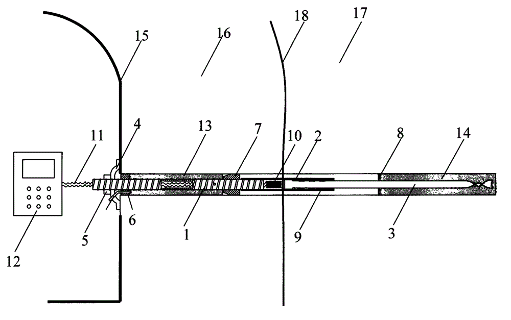 Static and dynamic combined intelligent pre-warning anchor rod