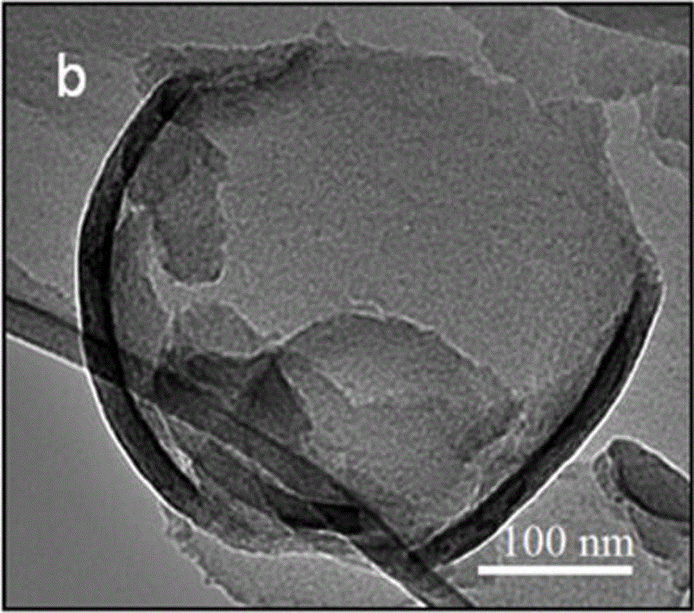 Preparation method of bowl-shaped carbon-molybdenum carbide composite material