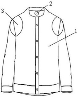 Clothing for high-temperature work and its model design method