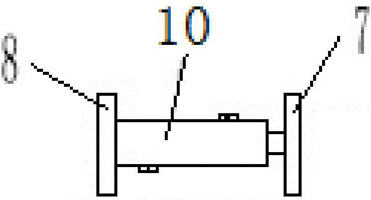 Testing method of fluid-structure interaction analog simulation testing device