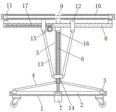 Supporting rack for assembling starter