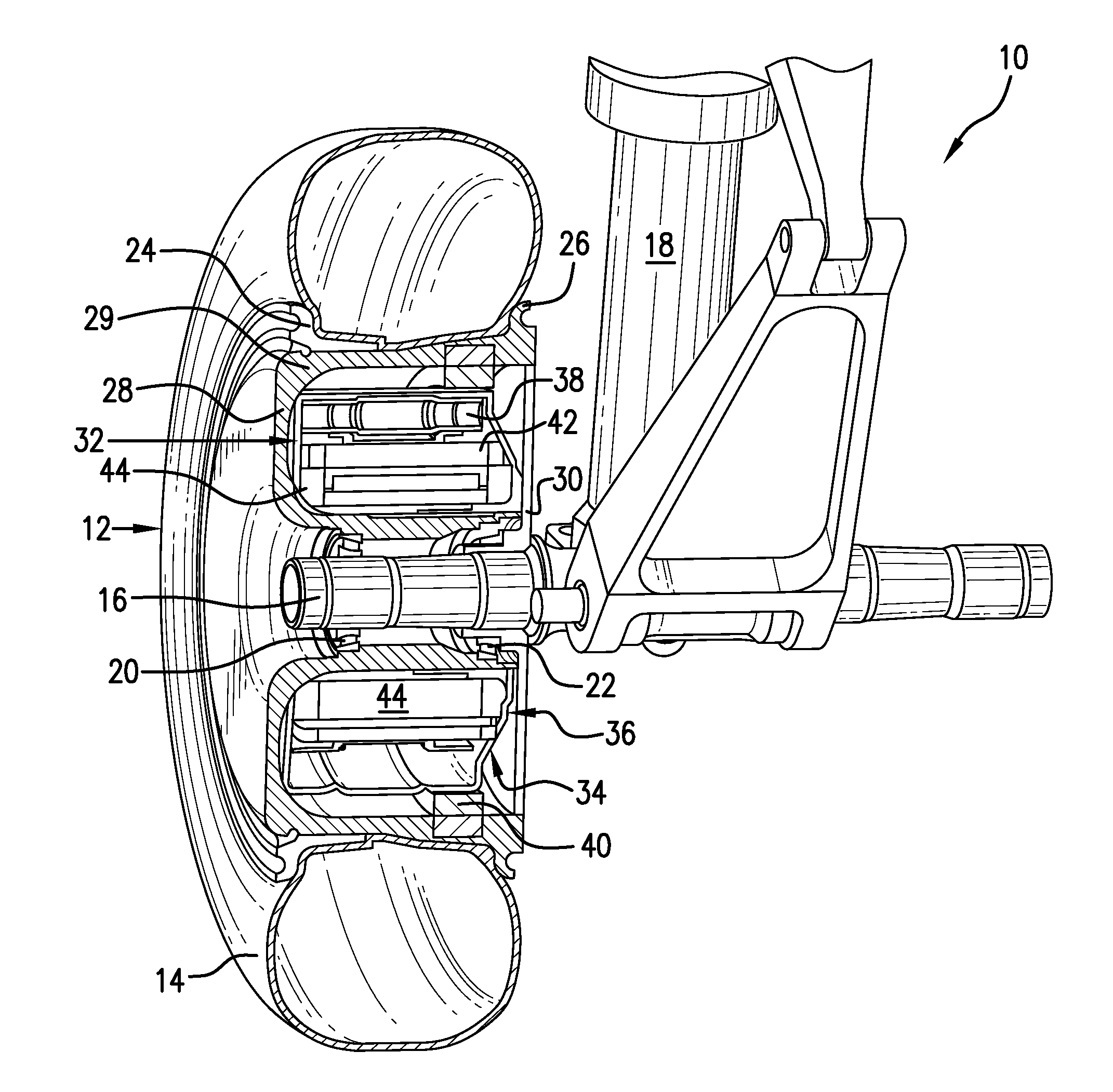 Monitoring System for Aircraft Drive Wheel System