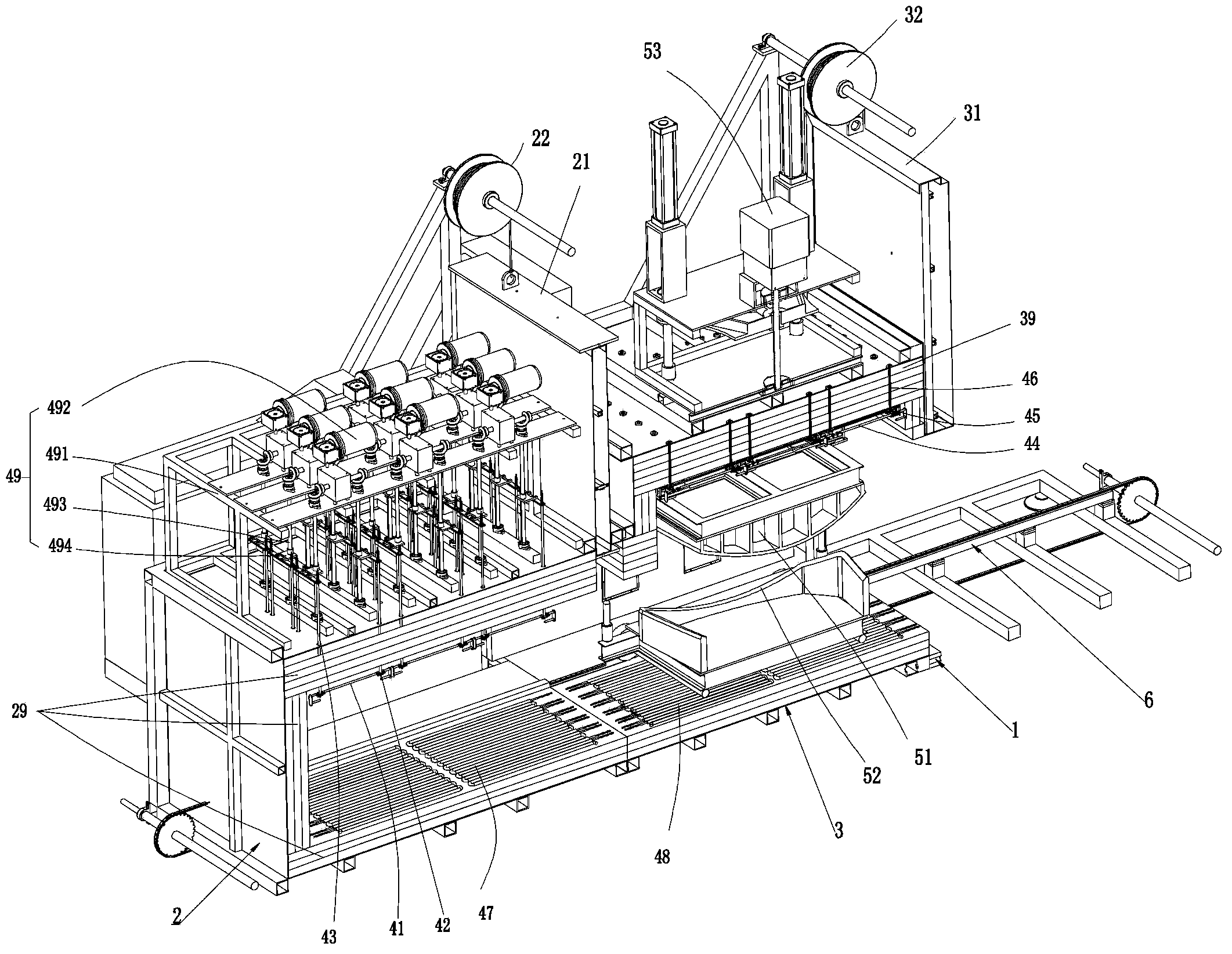 Compression molding device and process of multi-curved-surface inorganic glass