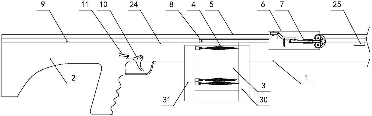 Cartridge type automatic repeating crossbow