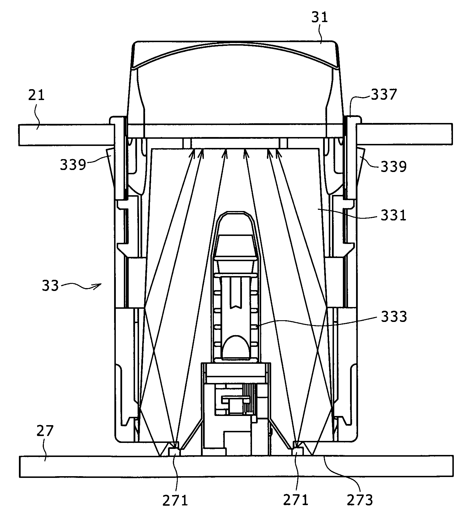 Switch mechanism and electronic apparatus