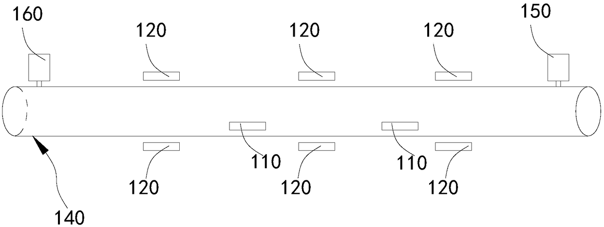 A large-volume concrete temperature control device and temperature control method