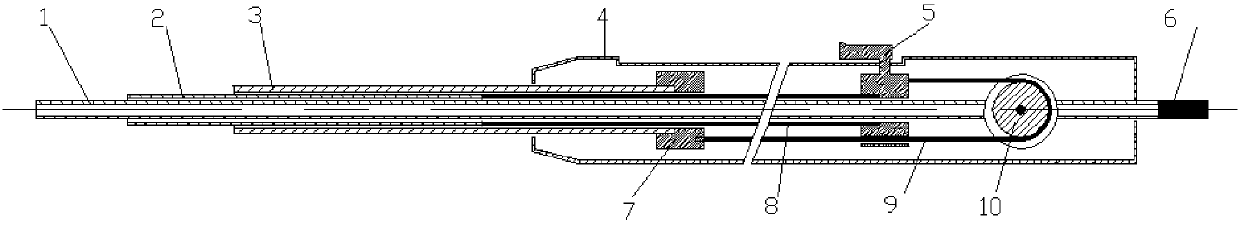 Self-expansion type woven stent and conveying device thereof