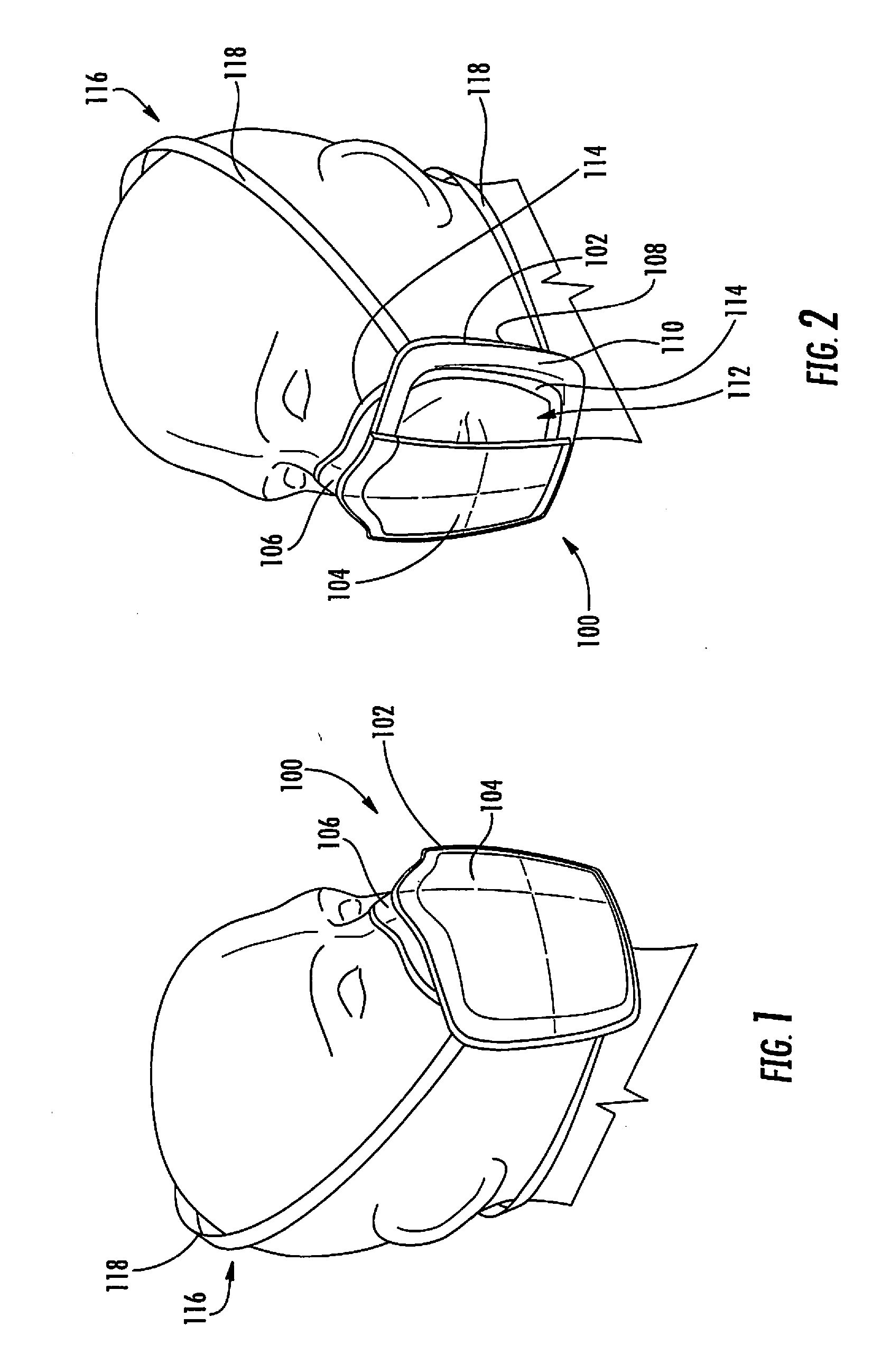 Heat deformable material for face seal