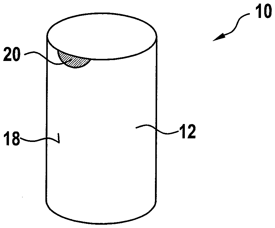 Accumulator with tightness monitoring