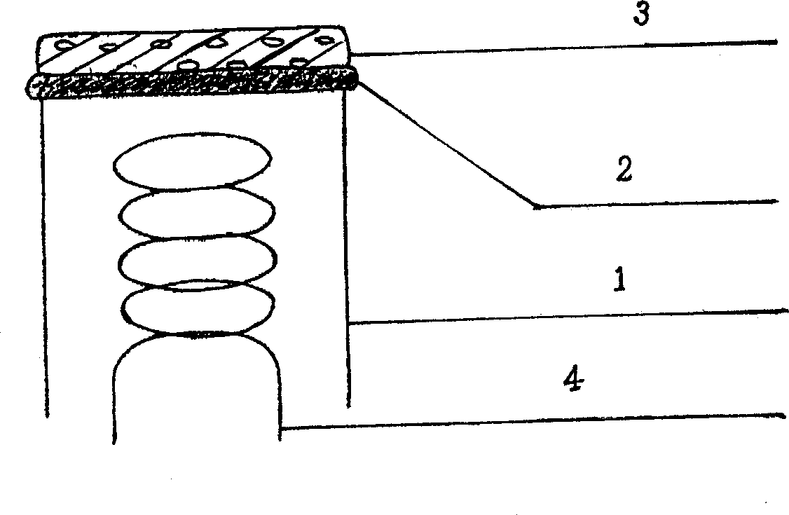 Production process of quarternary carbonate powder