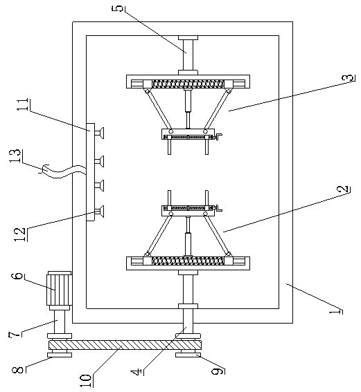 Clamp for welding lower crossbeams of automobile seats