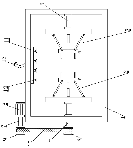 Clamp for welding lower crossbeams of automobile seats