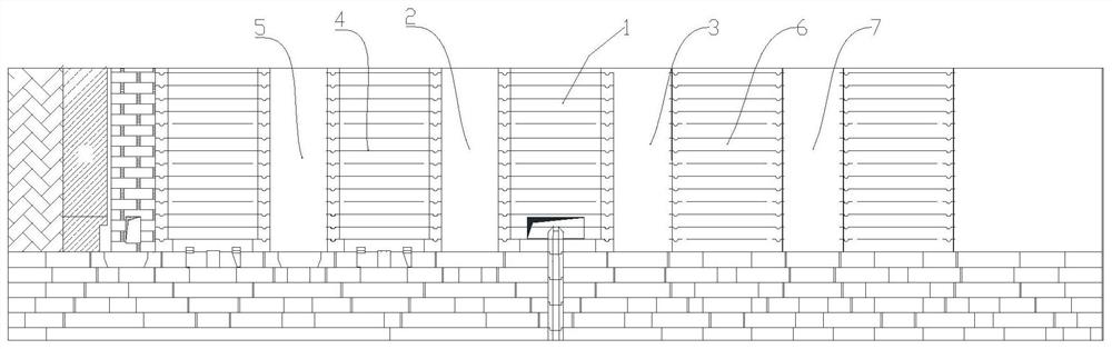 A method for replacing the bottom brick of the coke oven carbonization chamber