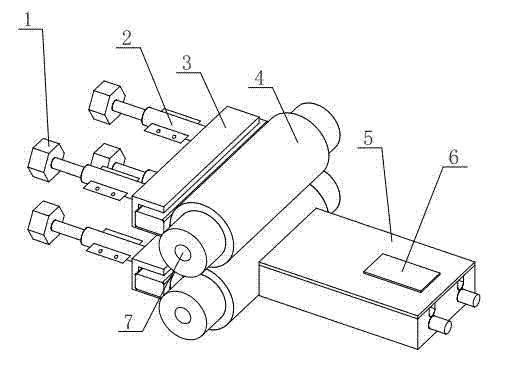 Rolling technology for pure tungsten sheet and device thereof