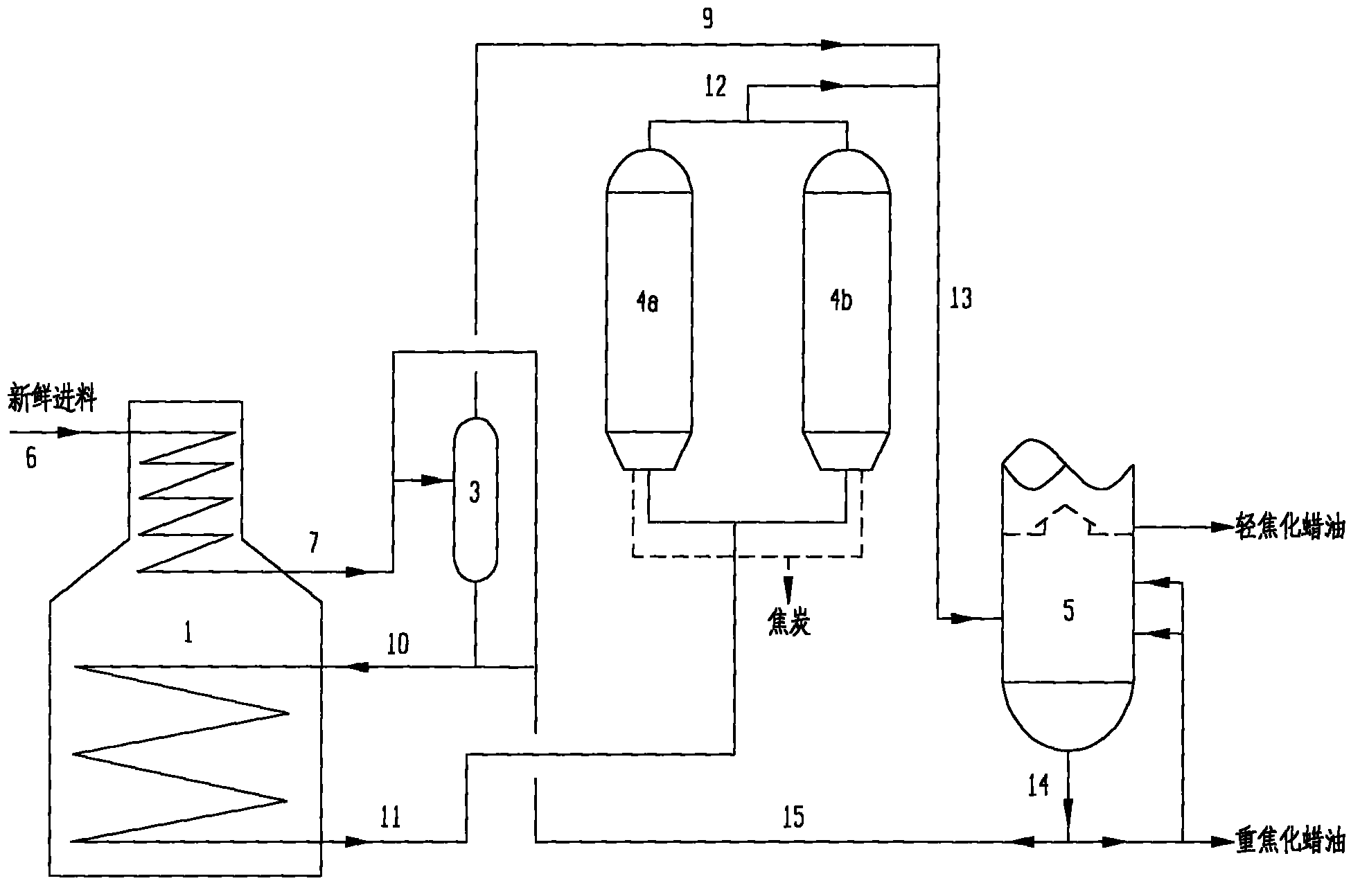 Heavy oil processing process
