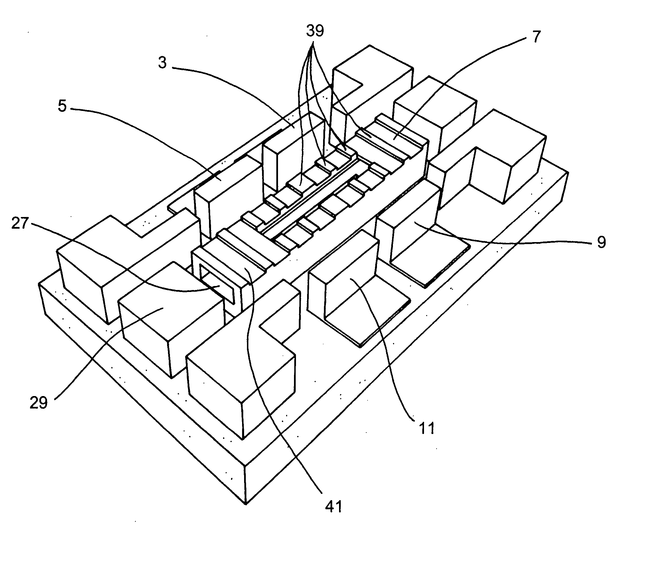 Miniaturised relay and corresponding uses thereof