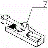 Intelligent stepping tightening and loosing device for flat knitting machine