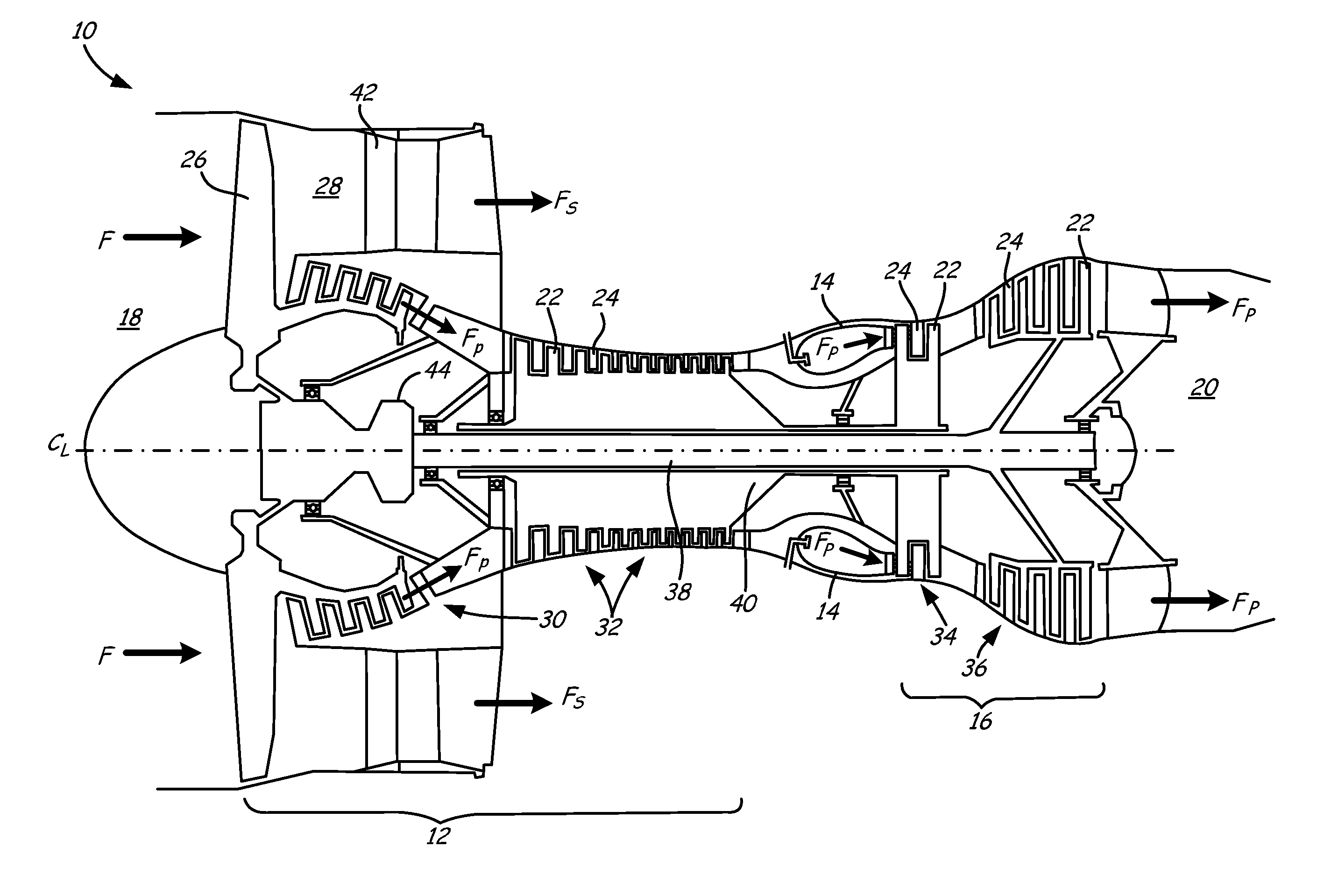 Turbomachinery component cooling scheme