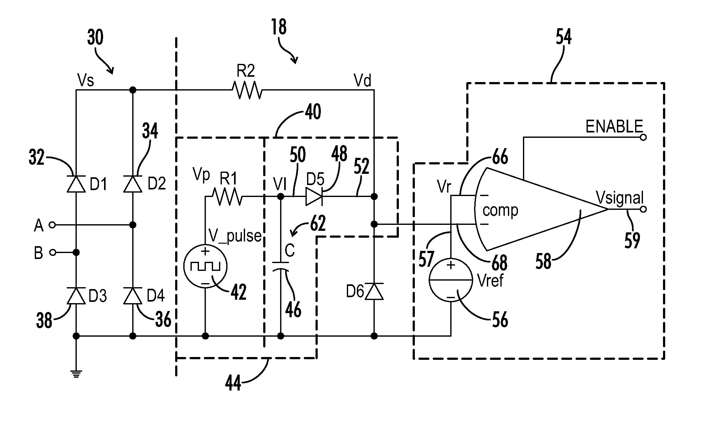 Method and system to detect zero current conditions in an electronic ballast by monitoring voltage across a buck inductor