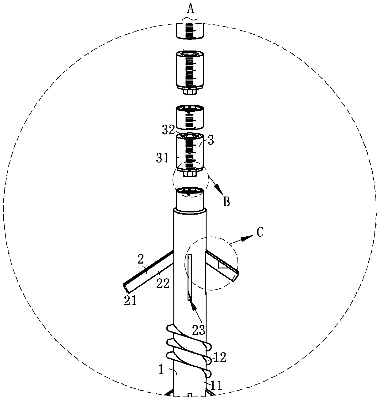 Reservoir water level monitoring device