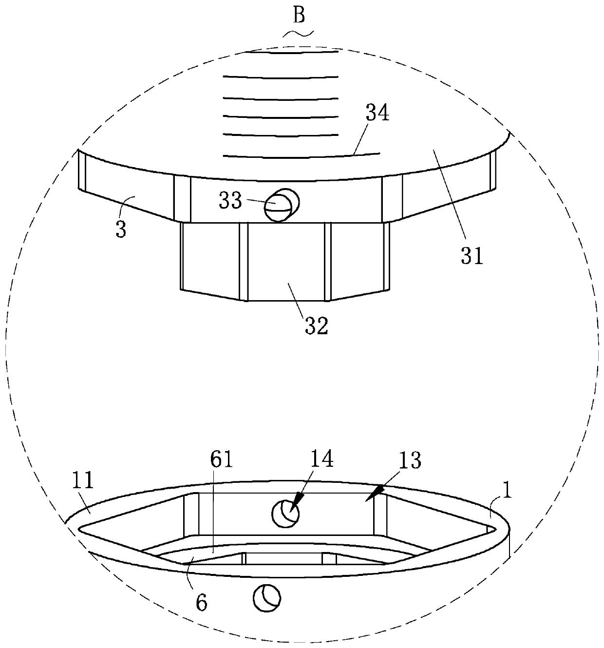 Reservoir water level monitoring device